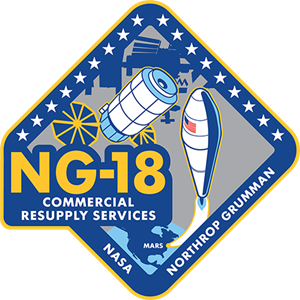 NG-18-Patch 2 logo for the NG-18 Mission