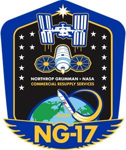 NASA Commercial Resupply Mission NG-17 NG-17 PATCH