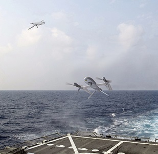 aircraft landing on naval ship