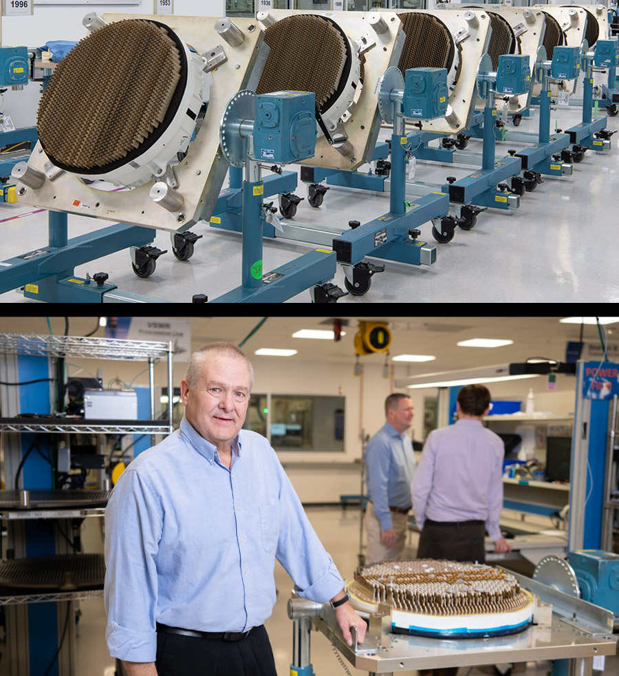 male posed with radars.