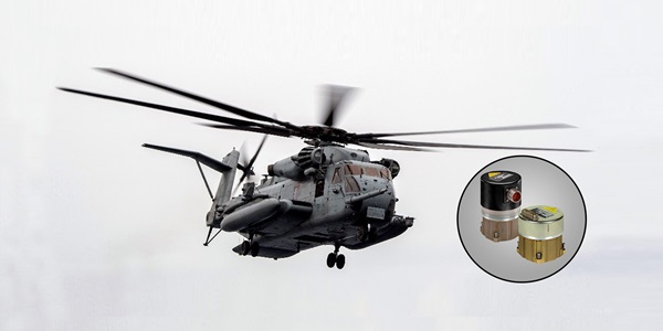 LN-200 FOG Family Advanced Airborne IMU/AHRS military helicopter in flight