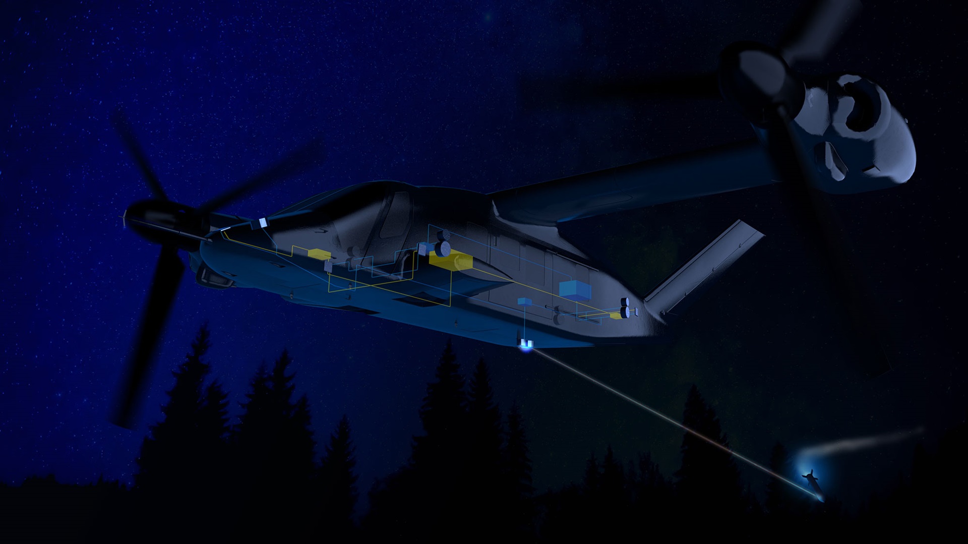 illustration of concept for Future Vertical Lift