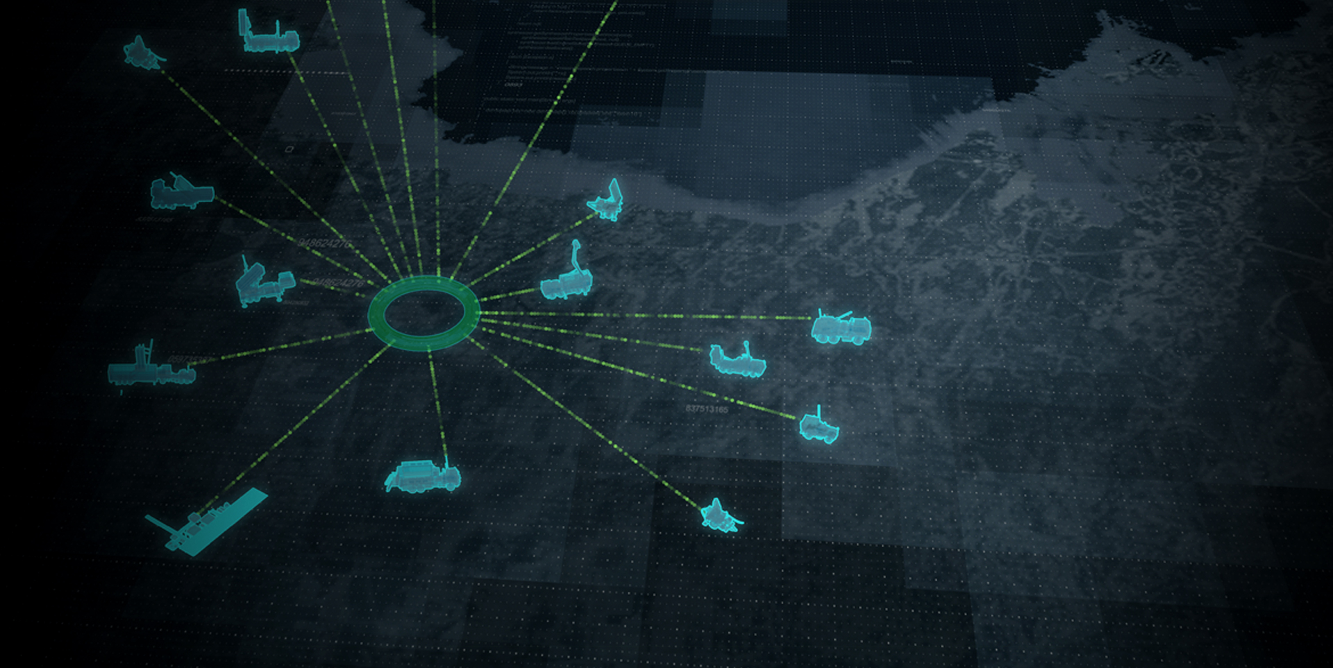 rendering of digital battlefield