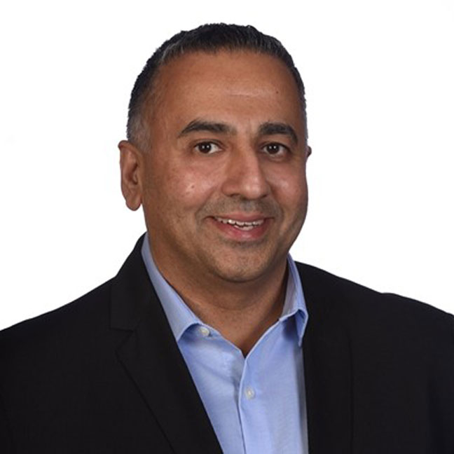 Rajinder Sandhu, Director, Manufacturing Science and Technology Northrop Grumman Mission Systems headshot of man wearing suit jacket