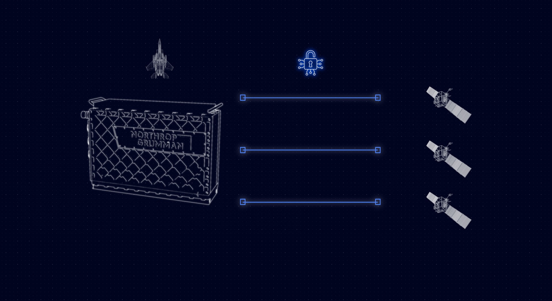 satellite communication infographic