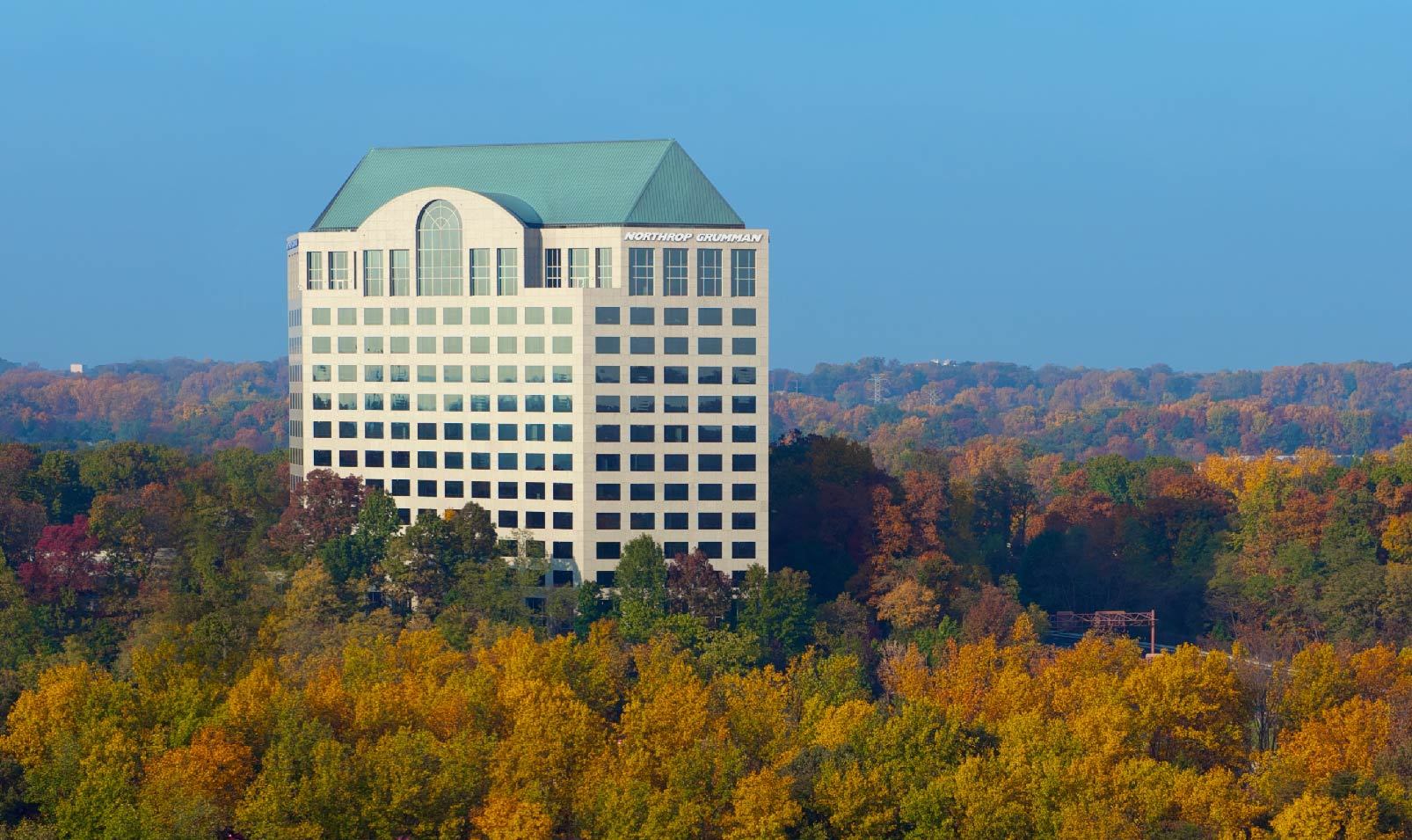 northrop grumman careers, falls church, va Northrop Grumman Falls Church HQ surrounded by fall colors