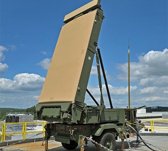 AN/TPS-80 Ground/Air Task-Oriented Radar (G/ATOR) ground radar deployed