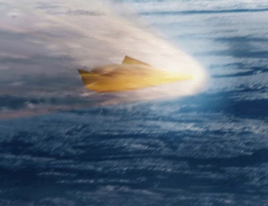 Developing Hypersonic Missile Systems News missile moving through space at a high-rate of speed