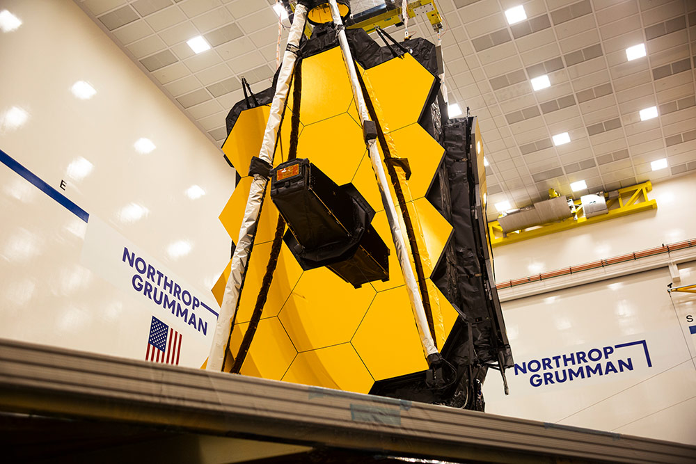 Digital Modeling for Out-of-This-World Environments The James Webb Space Telescope sunshield