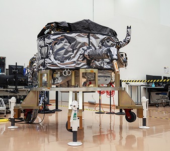 ESPAStar-bus-delivered-to-L3Harris-for-Air-Force-NTS-3-Mission satellite in clean room