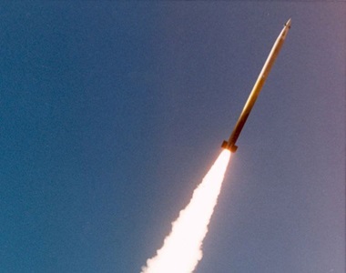 GMLRS-Rocket-Motor-Production rocket inflight