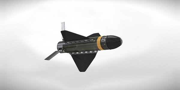 Hatchet_Hero rendering of a munition
