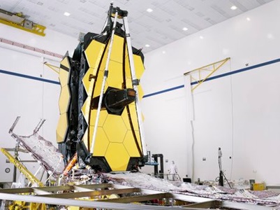 Northrop Grumman Fully Assembles NASA’s James Webb Space Telescope James Webb Space Telescope in large building