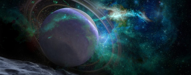 Planets, stars and galaxies in outer space