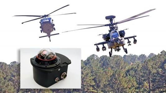 A Very Close Look At The Anti-Missile System That Will Equip 1,500+ US Army Helicopters miliary helicopters in flight