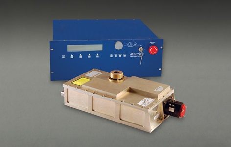 diode pumped lasers A blue diode pumped laser and copper finish diode pump laser