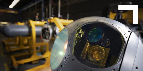 close up of military pod