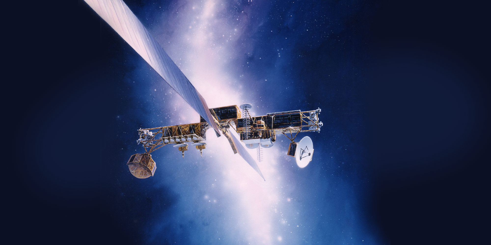 Milstar Payloads satellite in space