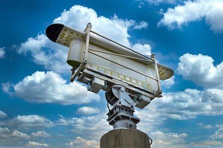 Multi-Role Electronically Scanned Array (MESA) Surveillance Radar surveillance radar with sky background