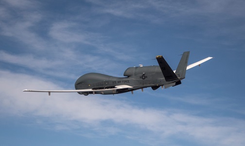 Northrop Grumman Awarded $3.6 Billion ID/IQ Battlefield Airborne Communications Node Contract aircraft in flight