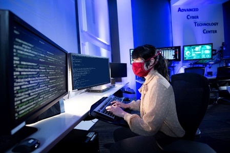 Northrop Grumman Invests in Deepwave Digital’s AI women reading multiple computer screens