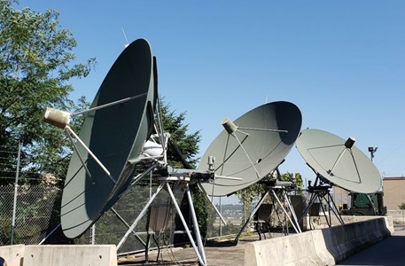 Northrop Grumman, US Army Install Improved Missile Early Warning System in Republic of Korea missile warning radar dish