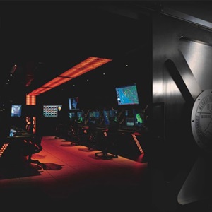 computer operators in private room