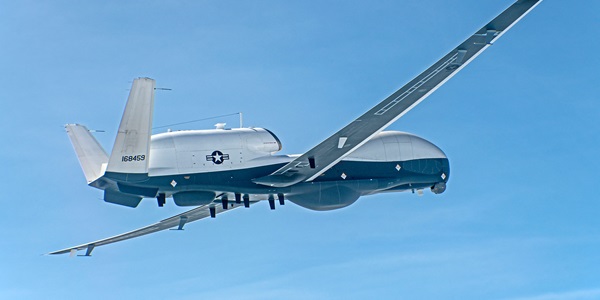 MQ-4C Triton Takes Flight with Multi-Intelligence Upgrade A Triton aircraft in flight