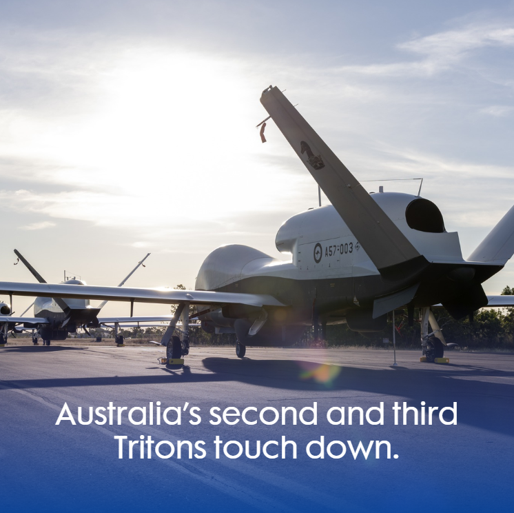 Triton on the tarmac