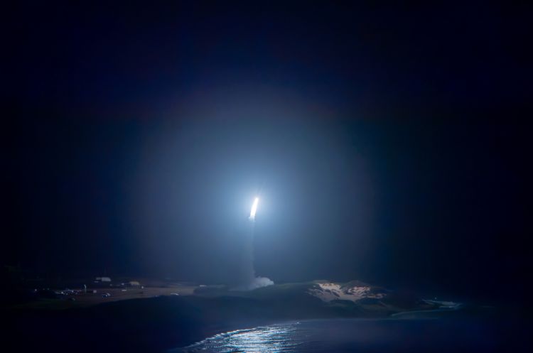 Northrop Grumman's Ballistic Missile Target Successfully Launched for Aegis Weapon System Test