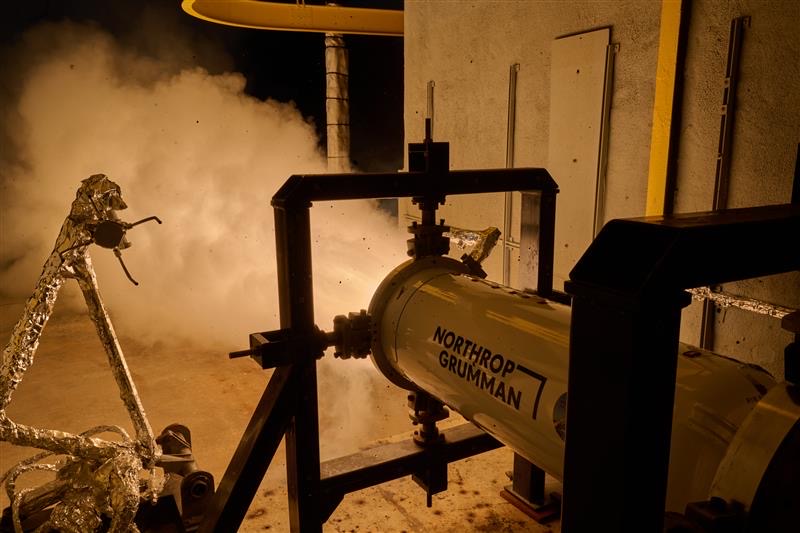 Northrop Grumman Successfully Tests Mk 72 Solid Rocket Motor for U.S. Navy 
