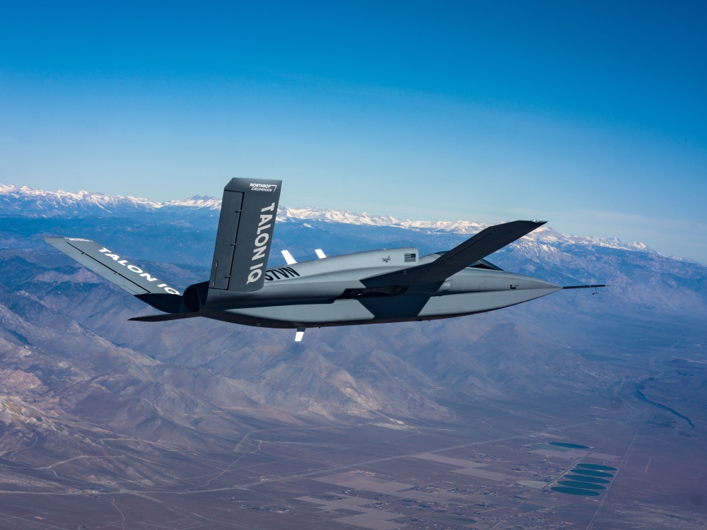 Northrop Grumman’s Talon IQ Flies Shield AI’s Hivemind Software