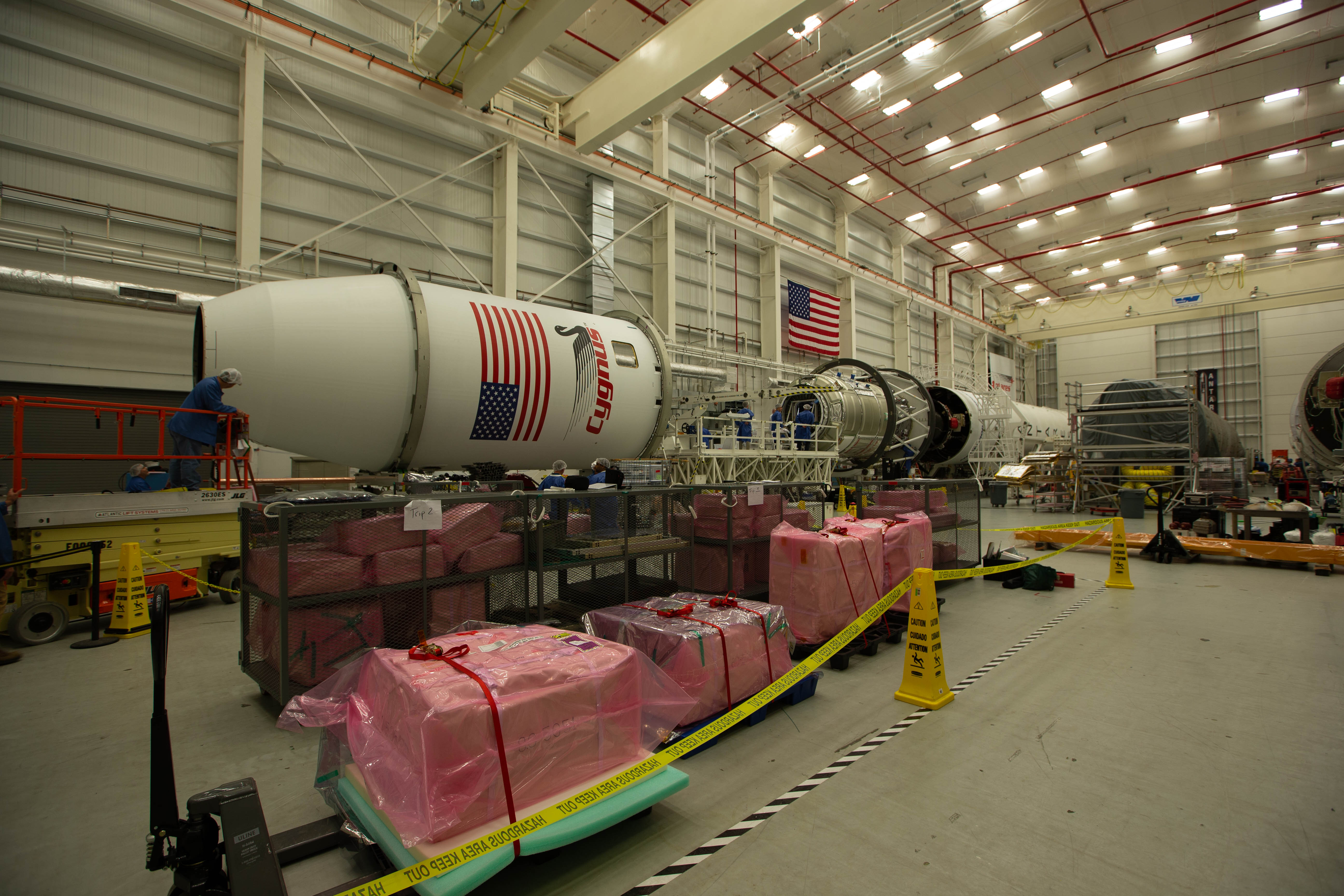 NG-12-Cygnus NG-12 in plant