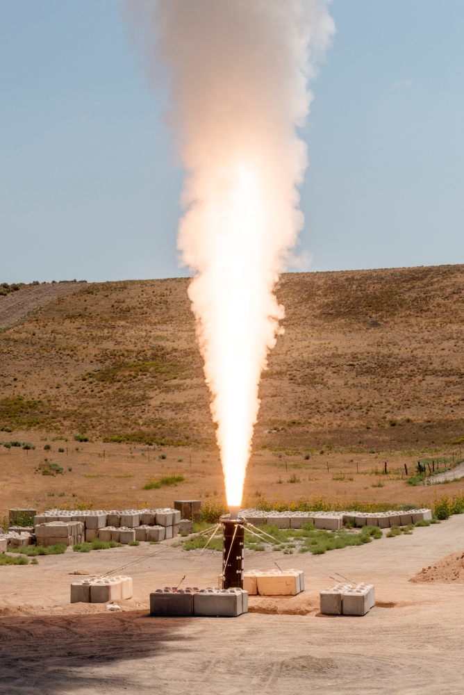 Northrop Grumman Advances Solid Rocket Motor Manufacturing and Technology with Successful Rapid Development Test