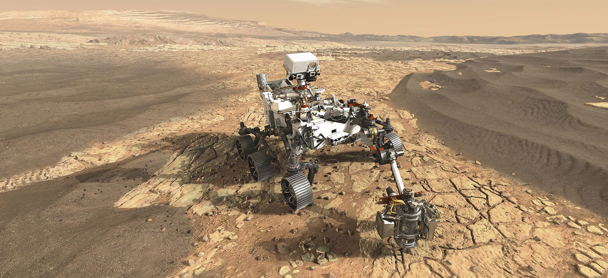 NASA's Mars 2020 Perseverance Rover on Mars