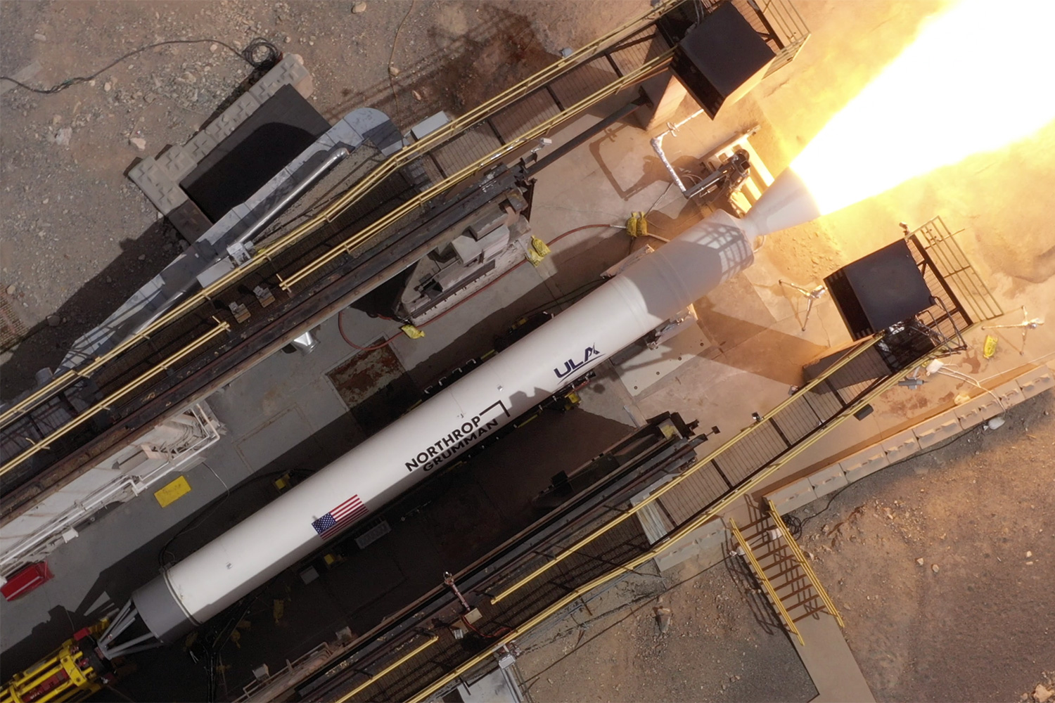 GEM-63XL-Static-Test rocket motor test